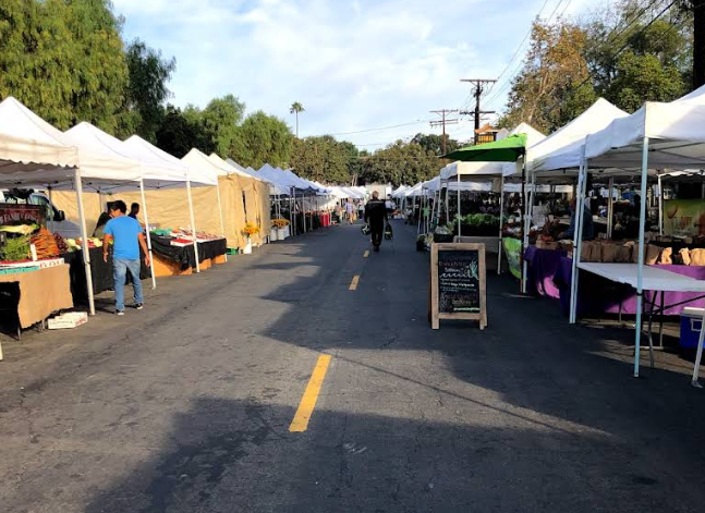 Brentwood Farmers Market Los Angeles CA